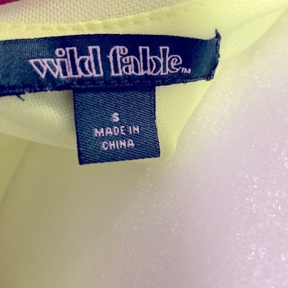 NWT wild fable tie dye micro mesh mini skirt - Picture 5 of 5